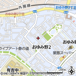 コスモタウン鎌取Ｂ周辺の地図