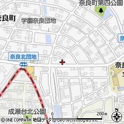 神奈川県横浜市青葉区奈良町1566-99周辺の地図