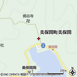 島根県松江市美保関町美保関（中浦小路）周辺の地図