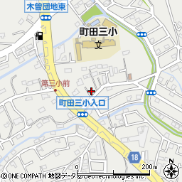 東京都町田市本町田1209-4周辺の地図