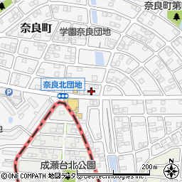 神奈川県横浜市青葉区奈良町1566-271周辺の地図