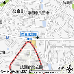神奈川県横浜市青葉区奈良町1670-79周辺の地図