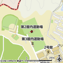 第２屋内運動場周辺の地図