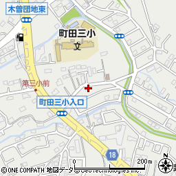 東京都町田市本町田1090-6周辺の地図