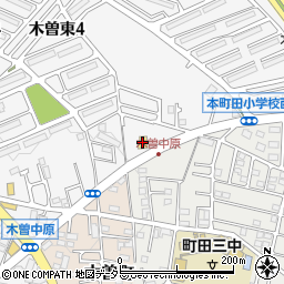 夢庵本町田店周辺の地図