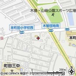 東京都町田市本町田2016周辺の地図