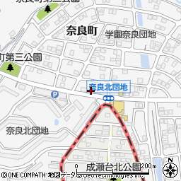 神奈川県横浜市青葉区奈良町1670-221周辺の地図