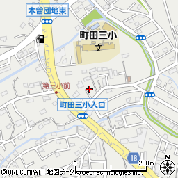 東京都町田市本町田1209-6周辺の地図