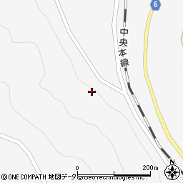 岐阜県中津川市坂下2956周辺の地図