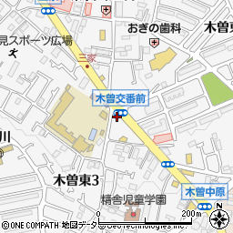 東京都町田市木曽東3丁目10-16周辺の地図