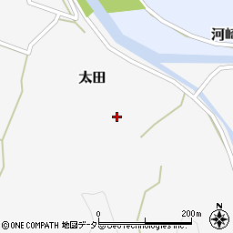 鳥取県岩美郡岩美町太田123周辺の地図
