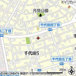 神奈川県相模原市中央区千代田周辺の地図