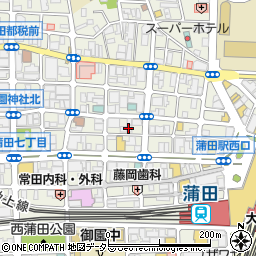 菊屋浦上商事株式会社　本店周辺の地図