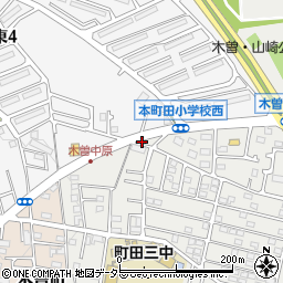 東京都町田市本町田1880周辺の地図