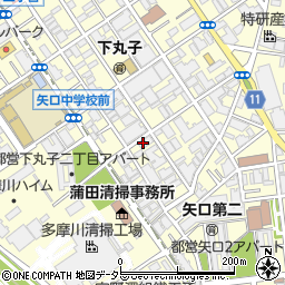 前場電機株式会社周辺の地図