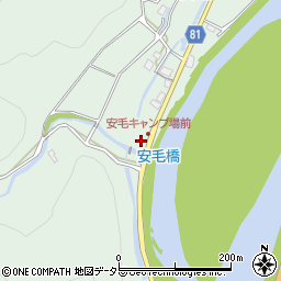 岐阜県美濃市安毛171周辺の地図