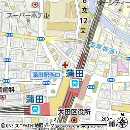 コート・ダジュール 蒲田駅西口店周辺の地図