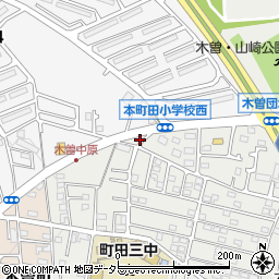 東京都町田市本町田2008周辺の地図