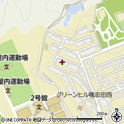 グリーンヒル鴨志田西１７号棟周辺の地図
