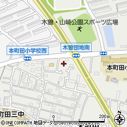 東京都町田市本町田2020周辺の地図