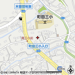 東京都町田市本町田1206周辺の地図