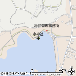 水神社周辺の地図