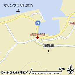 新津集会所周辺の地図