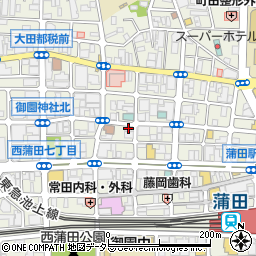 ビジネスホテル新力３号館周辺の地図