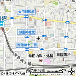 アパホテル蒲田駅西周辺の地図