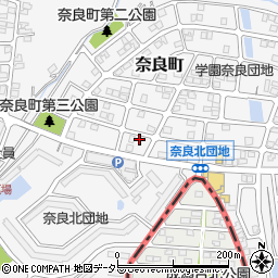 神奈川県横浜市青葉区奈良町2998-16周辺の地図