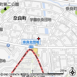 神奈川県横浜市青葉区奈良町1566-361周辺の地図