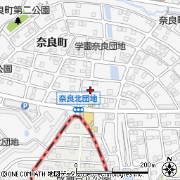 神奈川県横浜市青葉区奈良町1670-74周辺の地図