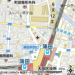 旬香 蒲田店周辺の地図