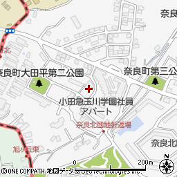 神奈川県横浜市青葉区奈良町2822-28周辺の地図