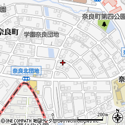 神奈川県横浜市青葉区奈良町1566-108周辺の地図