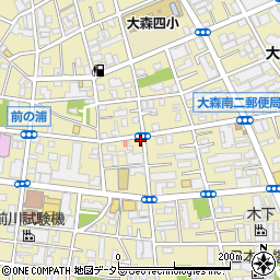 森ヶ崎歯科診療所周辺の地図