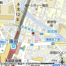沢井医院周辺の地図