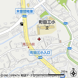 東京都町田市本町田1208周辺の地図