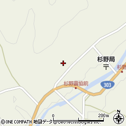 滋賀県長浜市木之本町杉野2745周辺の地図