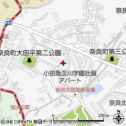 神奈川県横浜市青葉区奈良町2822-27周辺の地図