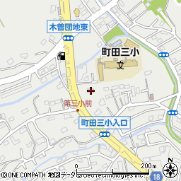 東京都町田市本町田1196-1周辺の地図