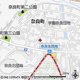 神奈川県横浜市青葉区奈良町2998-5周辺の地図