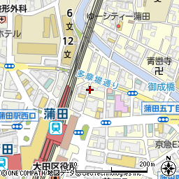 もつしげ 蒲田東口店周辺の地図