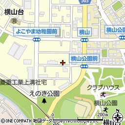 神奈川県相模原市中央区横山台2丁目12-6周辺の地図