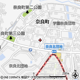 神奈川県横浜市青葉区奈良町2998-18周辺の地図