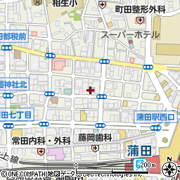 アーバイン東京・羽田蒲田周辺の地図