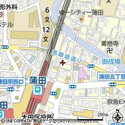 歌広場 蒲田駅東口店周辺の地図