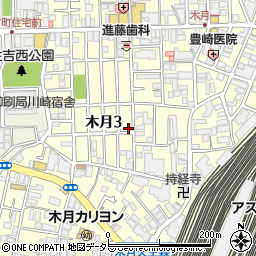外松荘周辺の地図