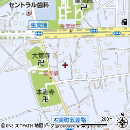 千葉県千葉市中央区生実町1722周辺の地図