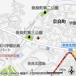 神奈川県横浜市青葉区奈良町2998-57周辺の地図